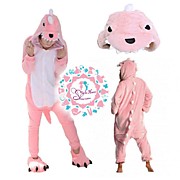 Кигуруми Дракон розовый